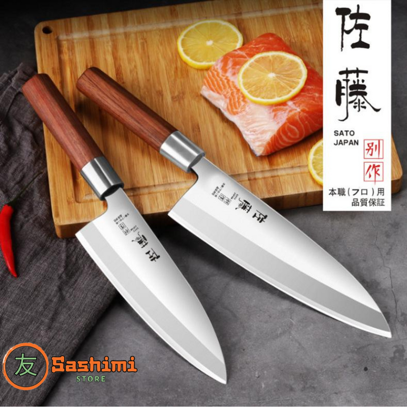 Faca Sato Besaku Deba Premium - Japanese Kitchen Knife