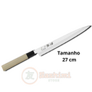 Faca Sato Besaku  Yanagiba com cabo em Maple