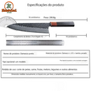 Faca Shimay Aço Vg10 + Aço Damasco  2,6mm