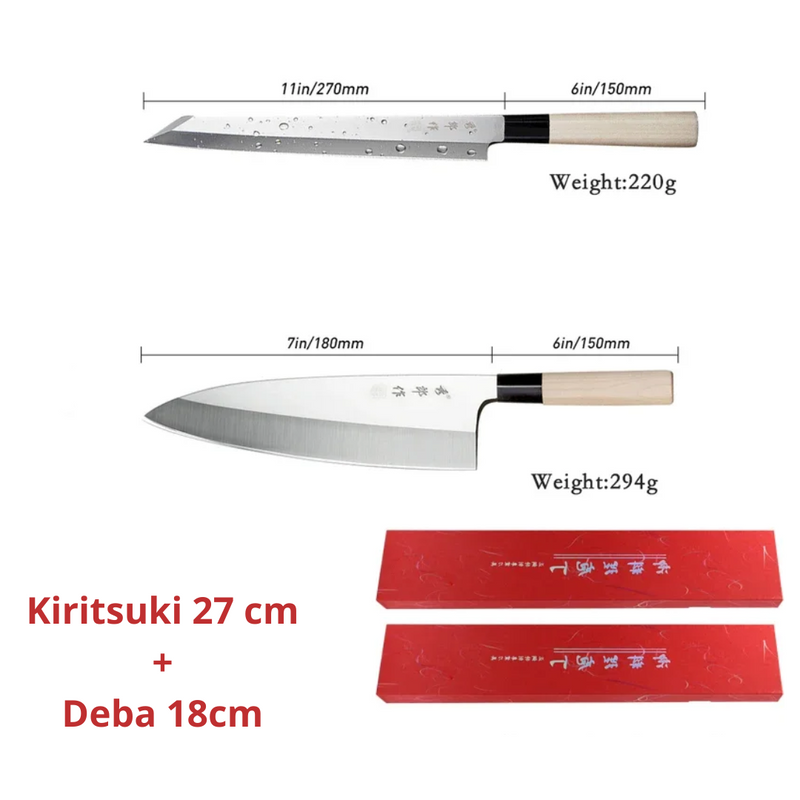 kit 2 facas - Sashimi Sushi