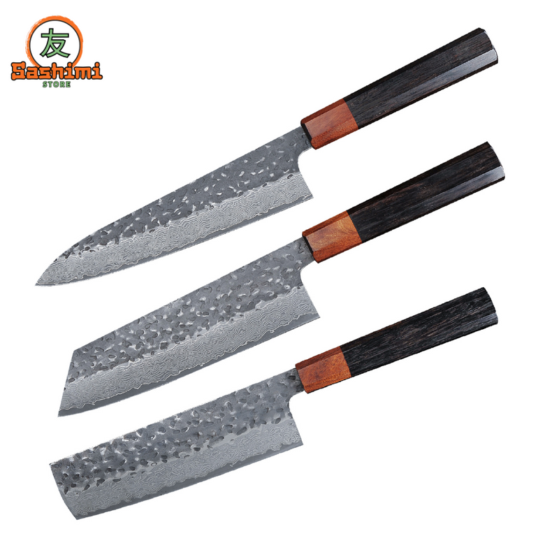 Faca Shimay Aço Vg10 + Aço Damasco  2,6mm