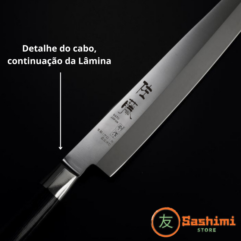 Faca Sato Besaku Kiritsuke com Cabo Premium em Wenge