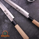 Faca Sato Besaku Kiritsuke cabo em Maple