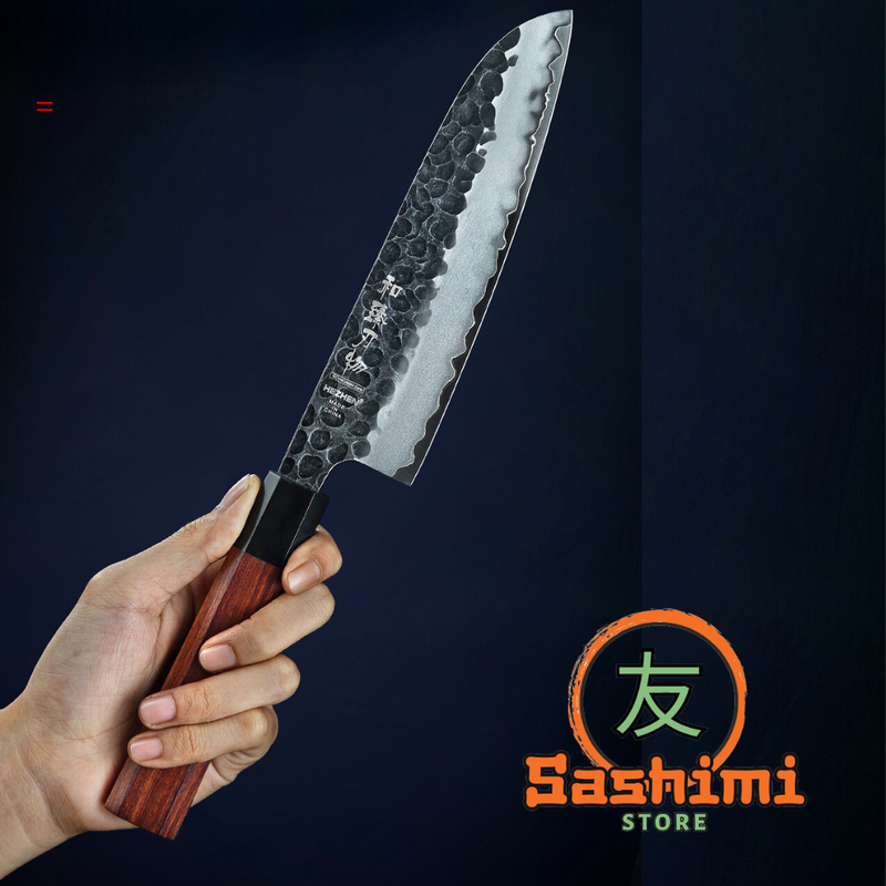 Santoku em Damasco HEZHEN