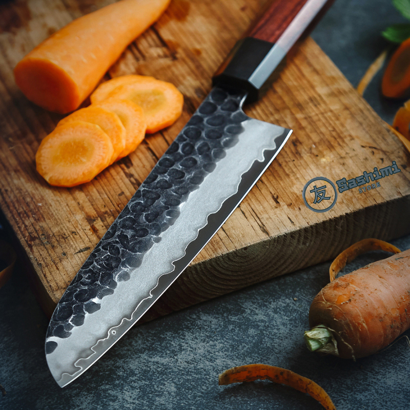 Santoku em Damasco HEZHEN