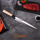 Faca Sato Besaku  Yanagiba com cabo em Maple