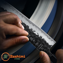 Santoku em Damasco HEZHEN