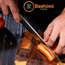 Faca Sato Besaku Kiritsuke cabo em Maple