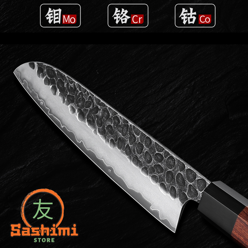 Santoku em Damasco HEZHEN