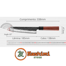 Santoku em Damasco HEZHEN