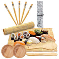 kit Sushi Bambu / 10pçs - 12pçs