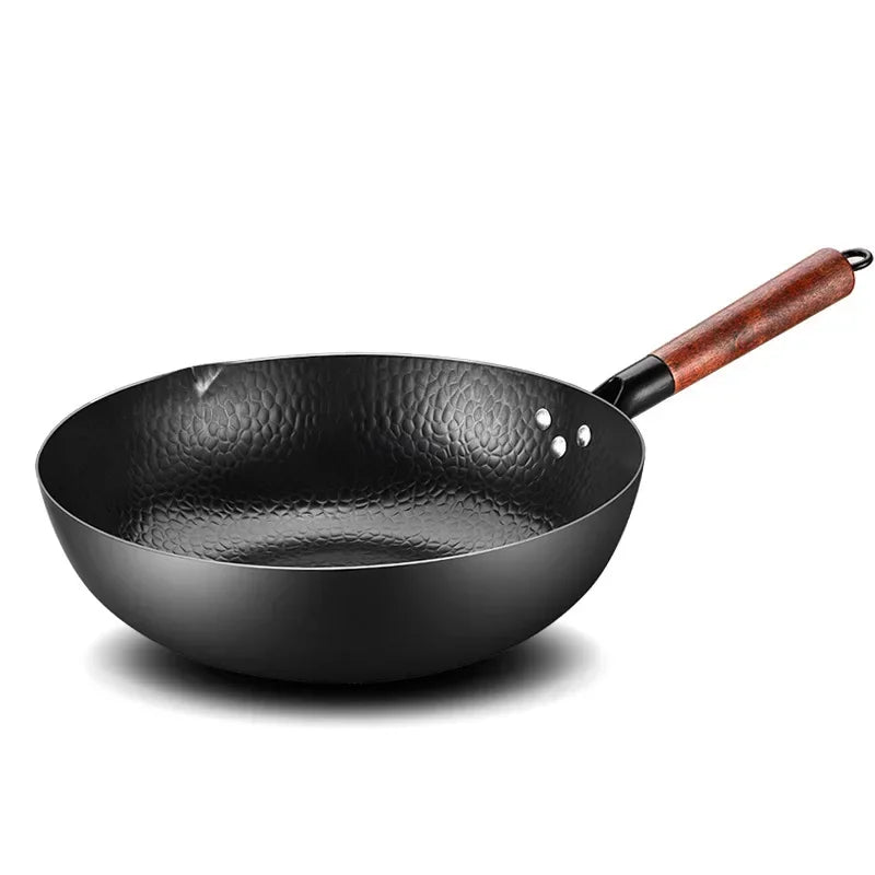 Wok feita a mão 32 cm