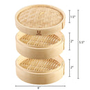 Basket - Cesta de cozimento à vapor em Bambu