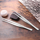 Kit pinças aço inox 2pçs