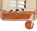 Case em Couro PU  10 FACAS