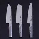 Kit Sato Gd Pró 4 pçs ( Nakiri + Santoku + DuCheff + Yanagiba ). WnR 1.4116