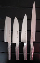 Kit Sato Gd Pró 4 pçs ( Nakiri + Santoku + DuCheff + Yanagiba ). WnR 1.4116
